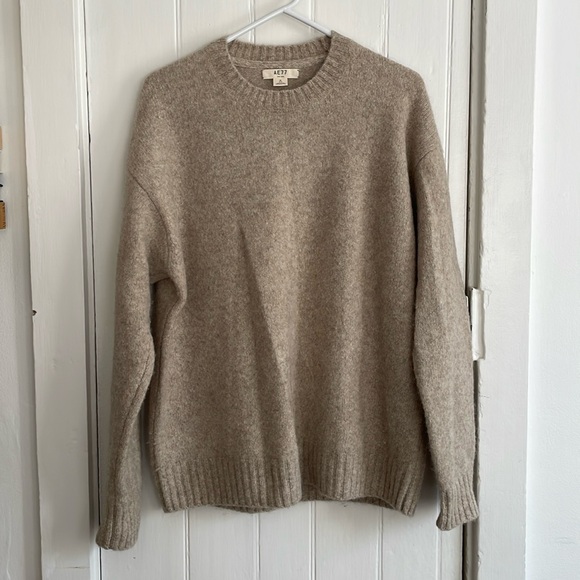 AE77 Men’s Premium Alpaca Blend Sweater - Picture 1 of 5